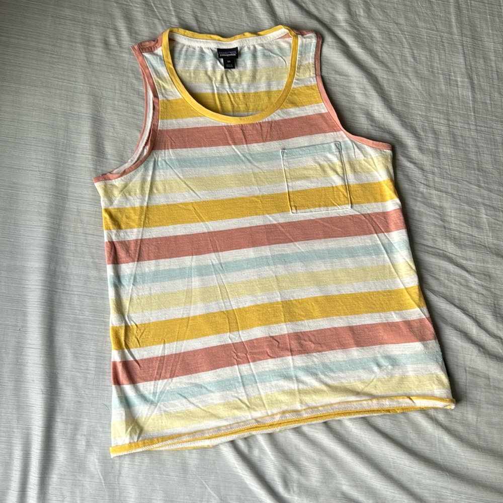 Patagonia striped tank